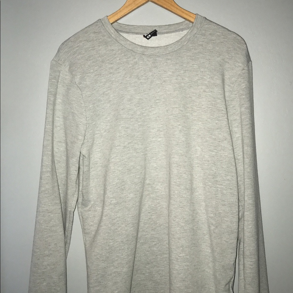 Simple Grey Crew Neck